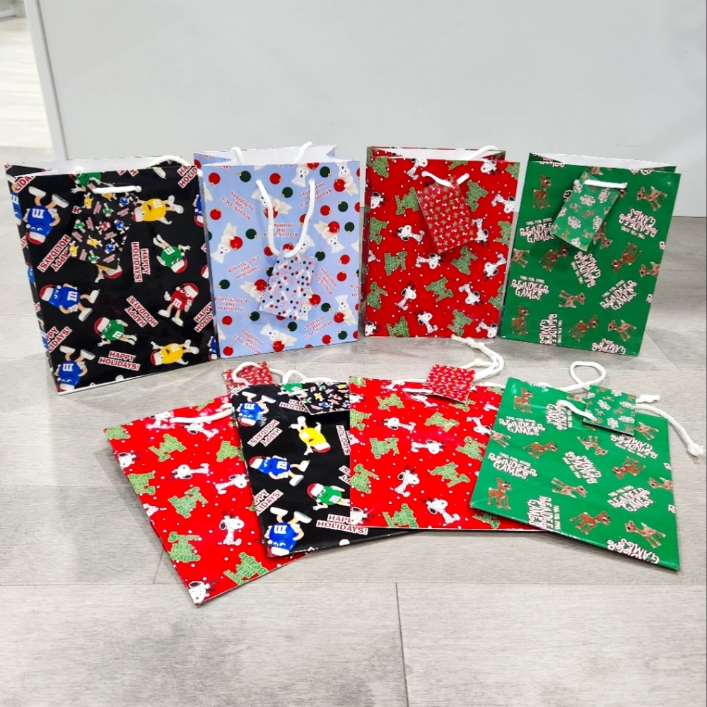 Christmas gift bag bundle